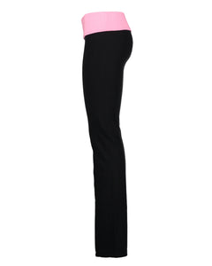 Enza 165P79 - Ladies Fold Over Yoga Pant - Petite $21.07 